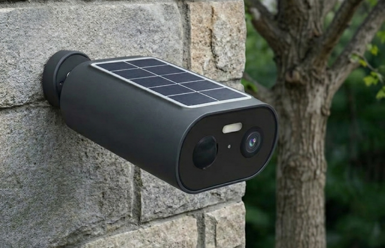 Action stunt met een slimme beveiligingscamera op zonne-energie voor maar 29,95 euro